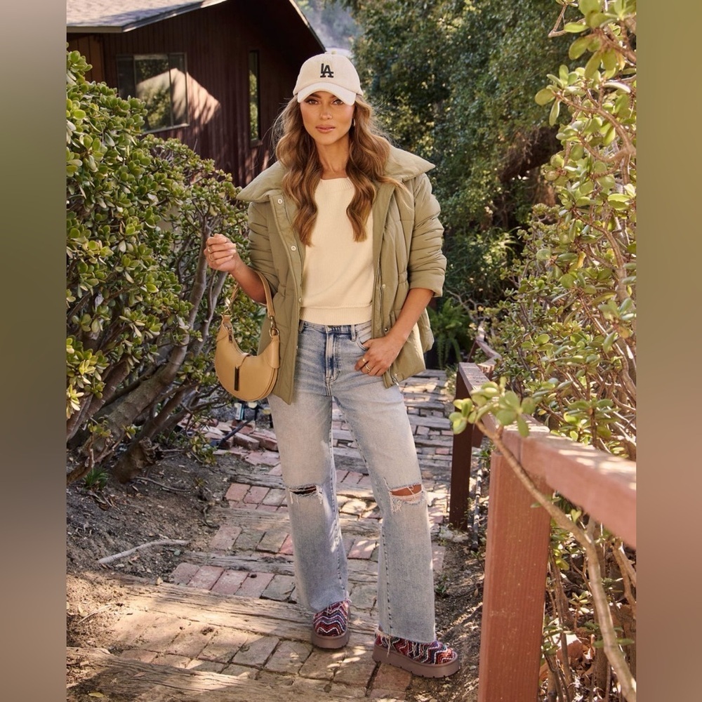 Vici Olive Puffer Jacket - Picture 2 of 7